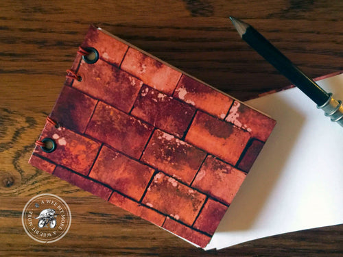 Handmade Notebook  – The Whatever Notebook – Rusty Shingles